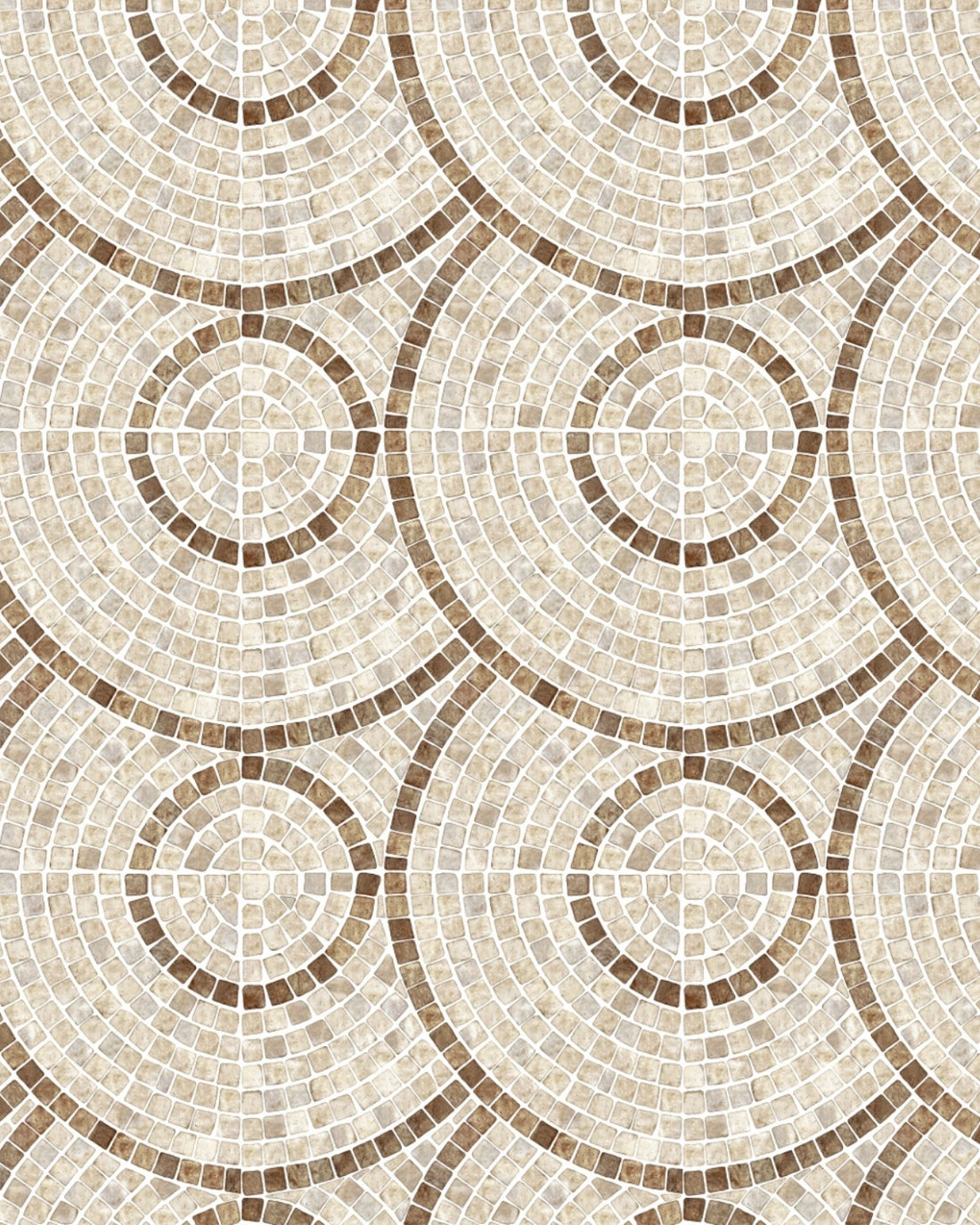 Mosaic Arc Harmony Wallpaper