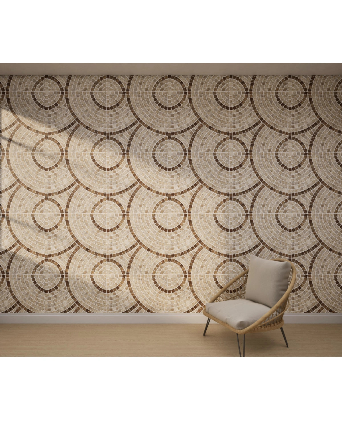 Mosaic Arc Harmony Wallpaper