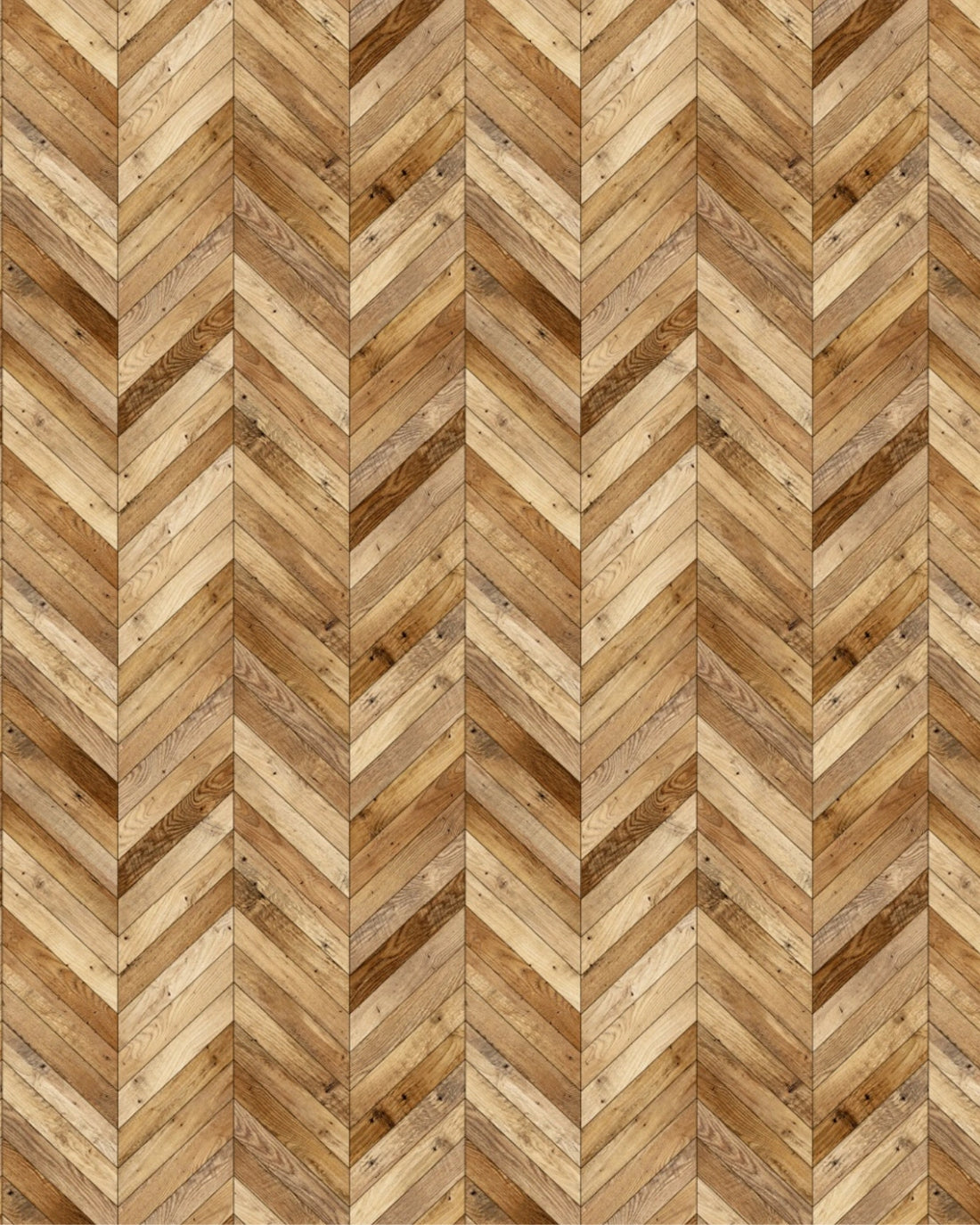 Chevron Softwood Mix Wallpaper