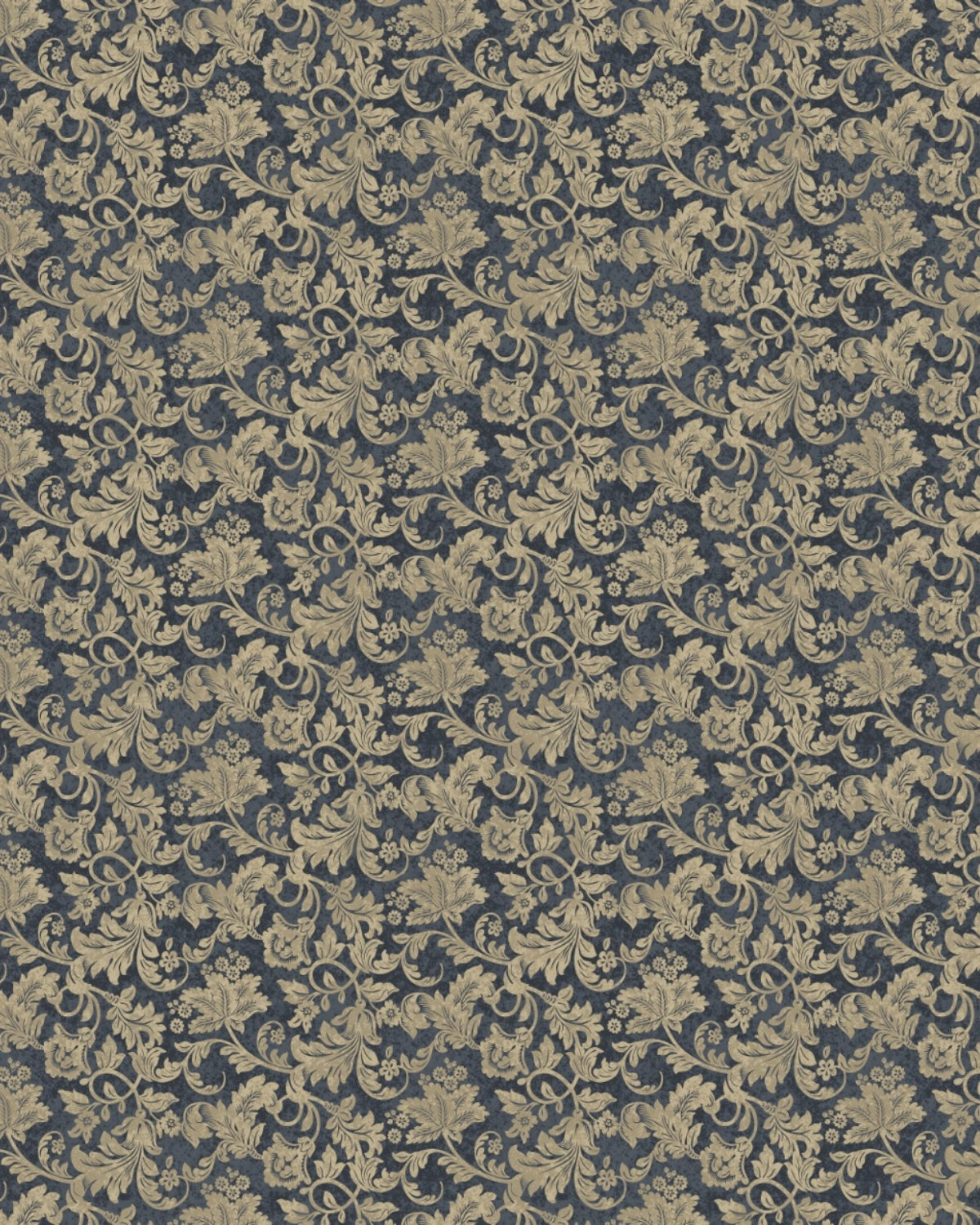 Regal Baroque Foliage Wallpaper