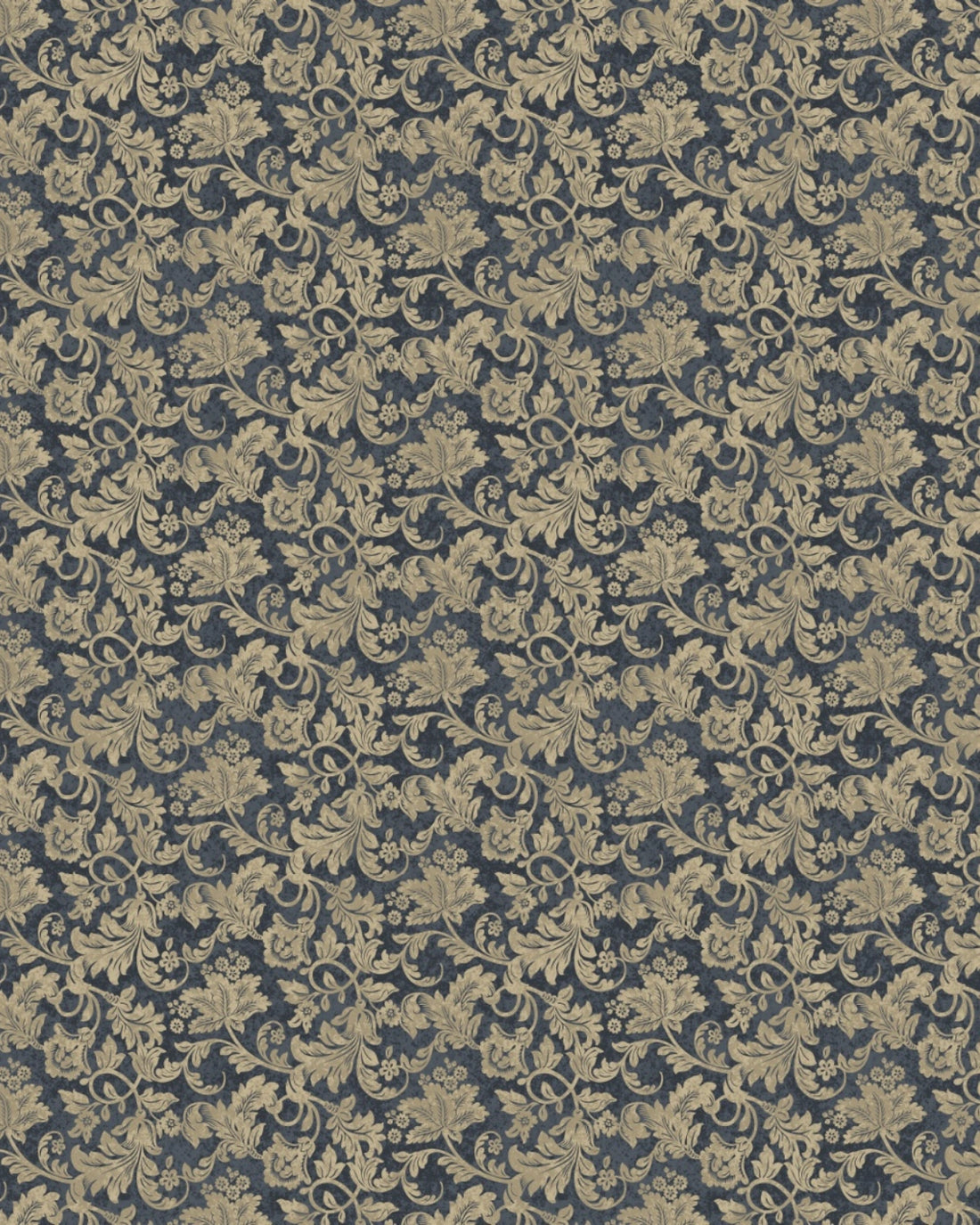 Regal Baroque Foliage Wallpaper