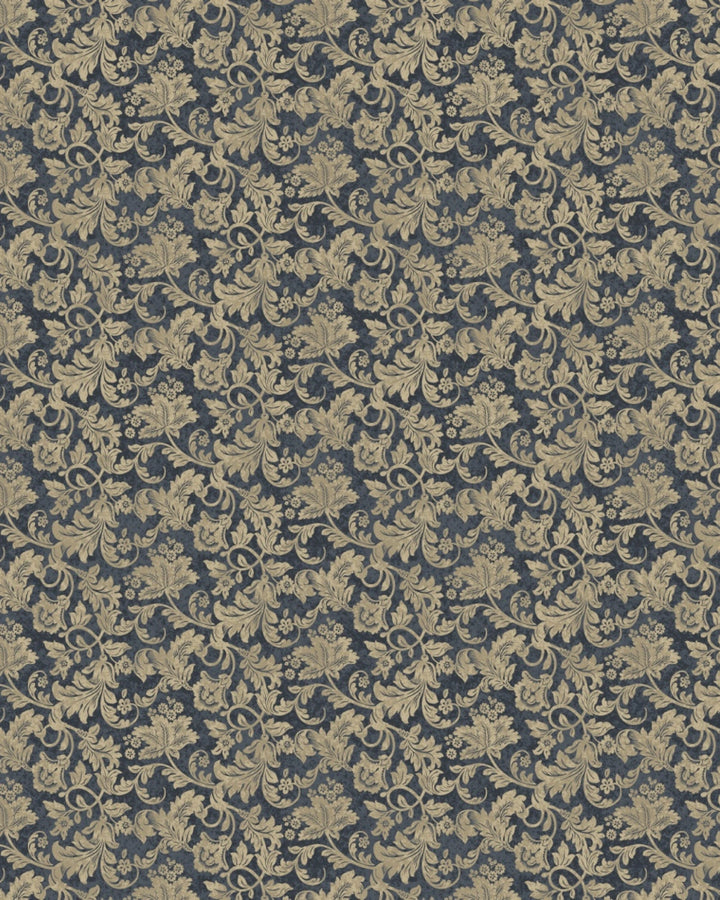 Regal Baroque Foliage Wallpaper
