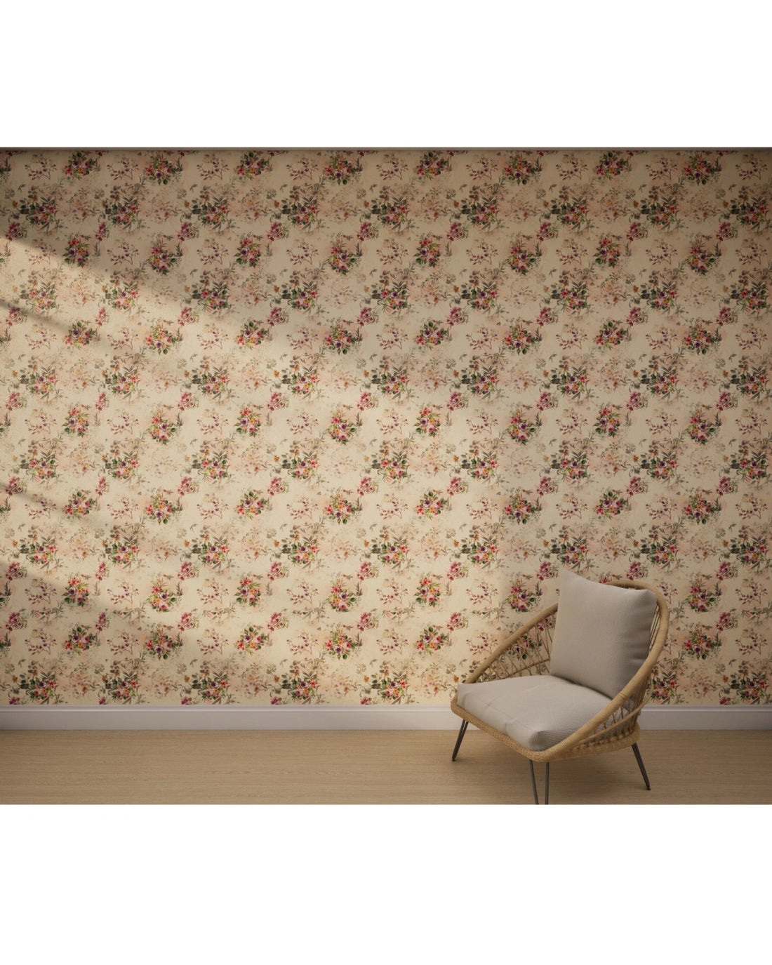 Pastel Blossom Garden Wallpaper