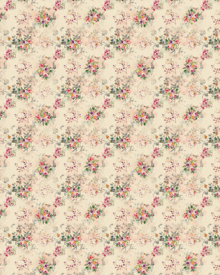 Pastel Blossom Garden Wallpaper
