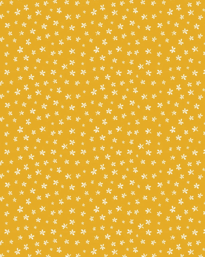 Minimal Daisy Sprinkle Wallpaper