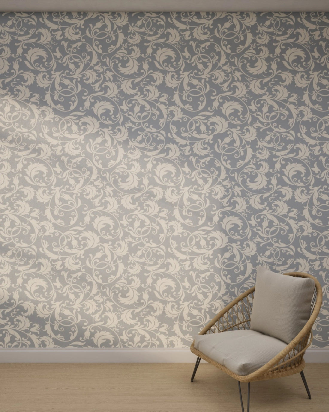 Regal Scrolls Wallpaper