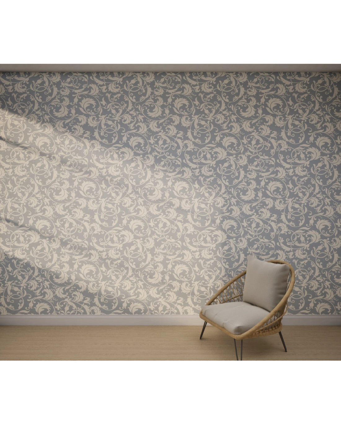 Regal Scrolls Wallpaper