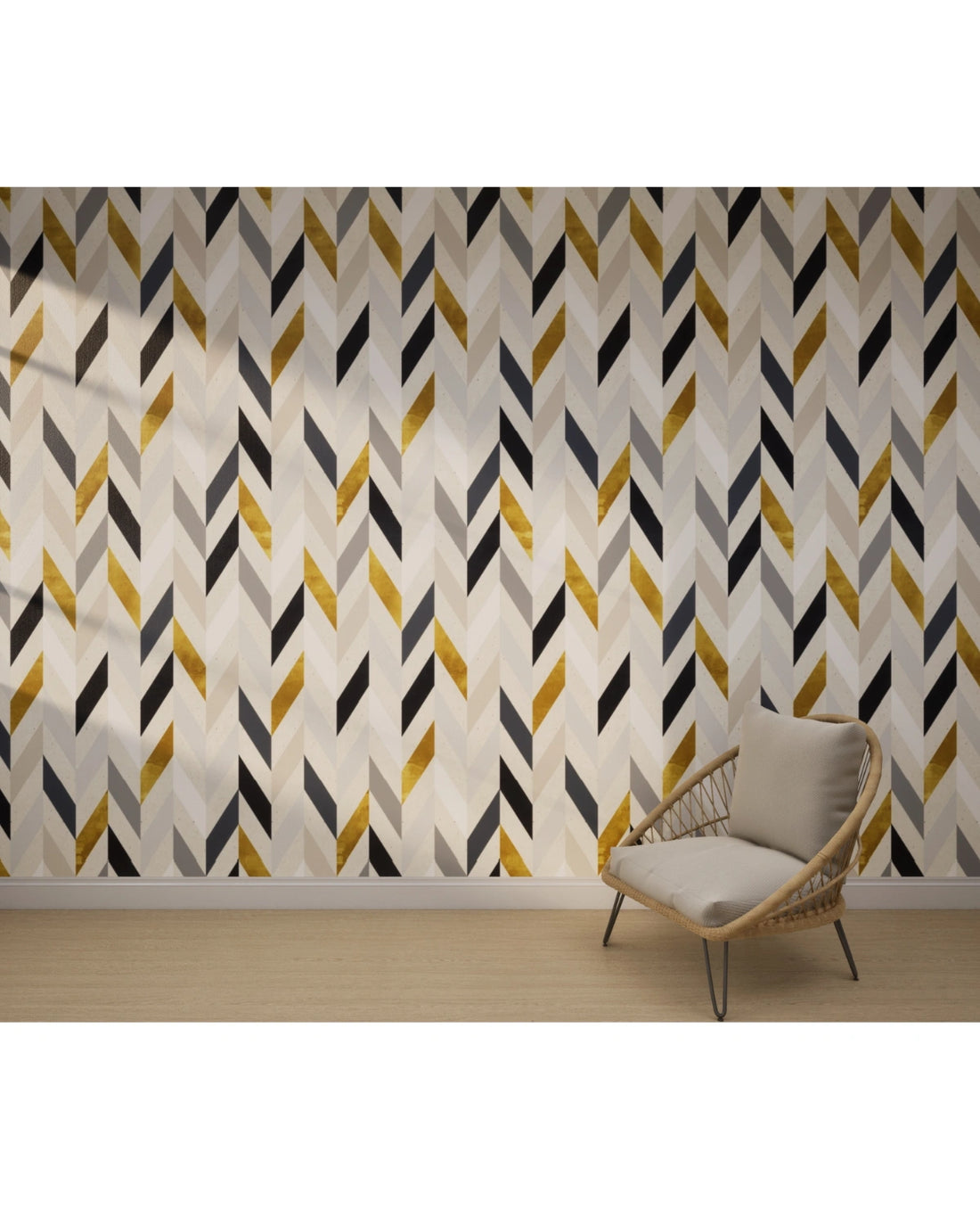 Zigzag Arrow Path Wallpaper