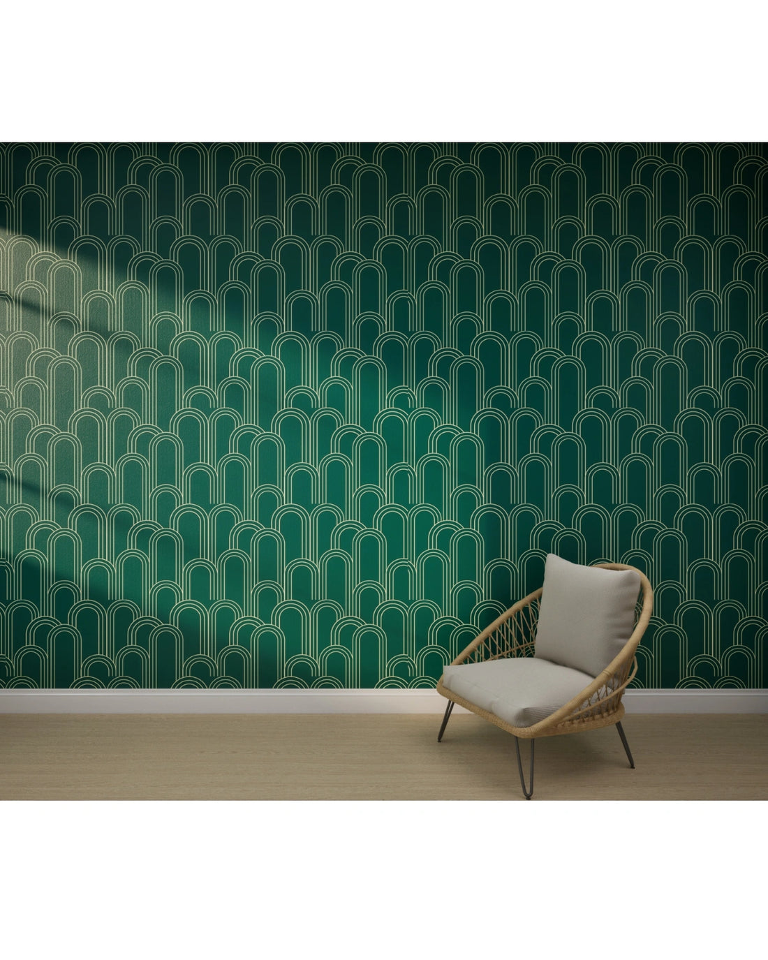 Art Deco Loopscape Wallpaper