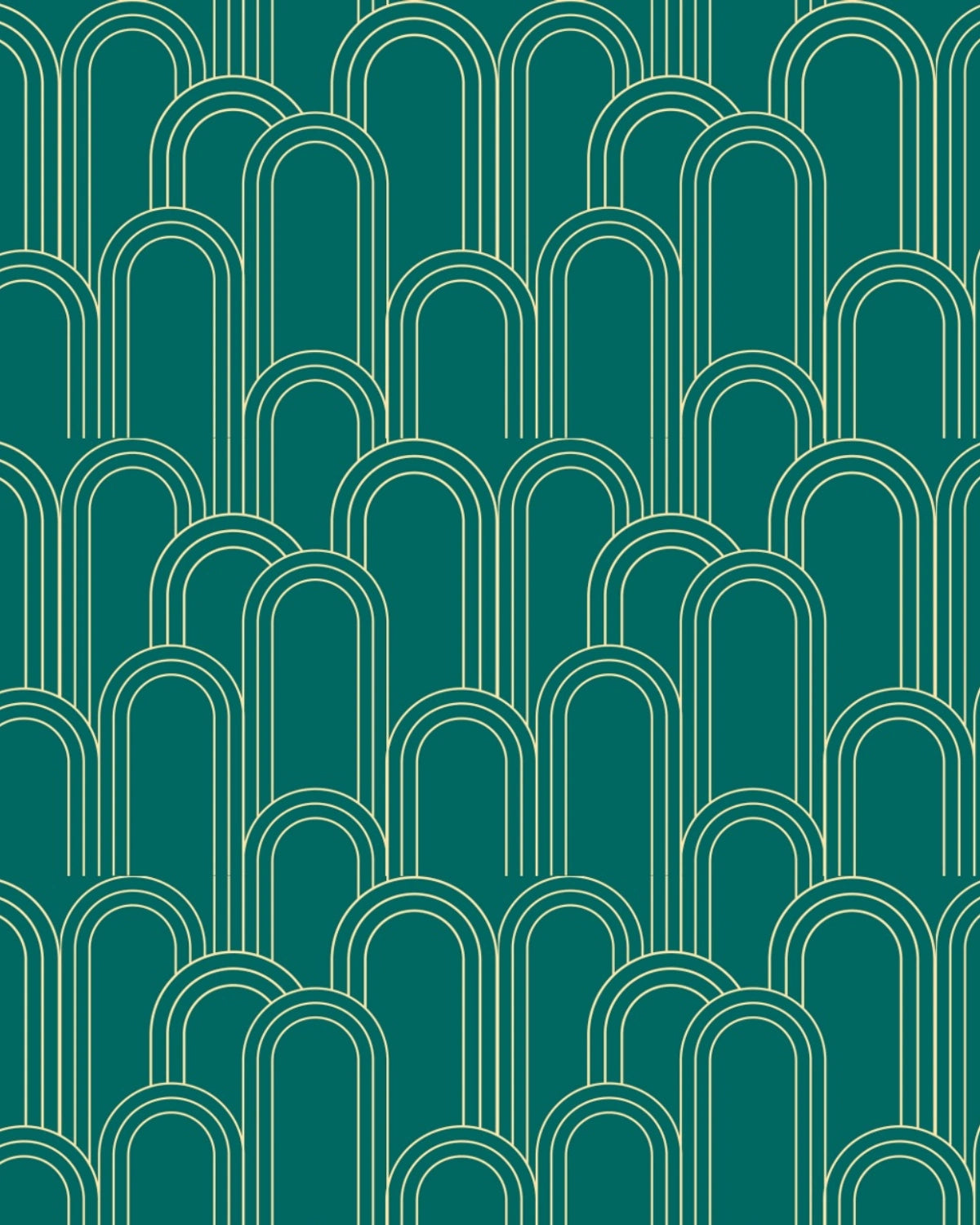 Art Deco Loopscape Wallpaper