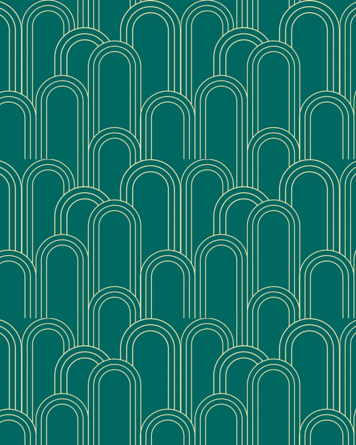 Art Deco Loopscape Wallpaper