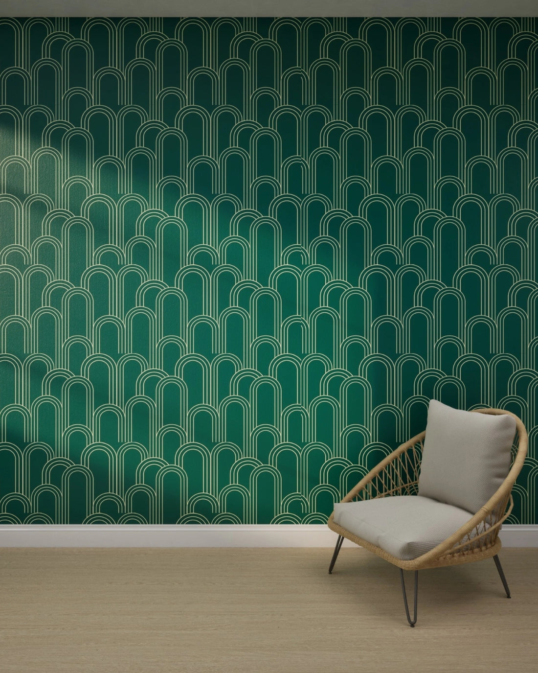 Art Deco Loopscape Wallpaper