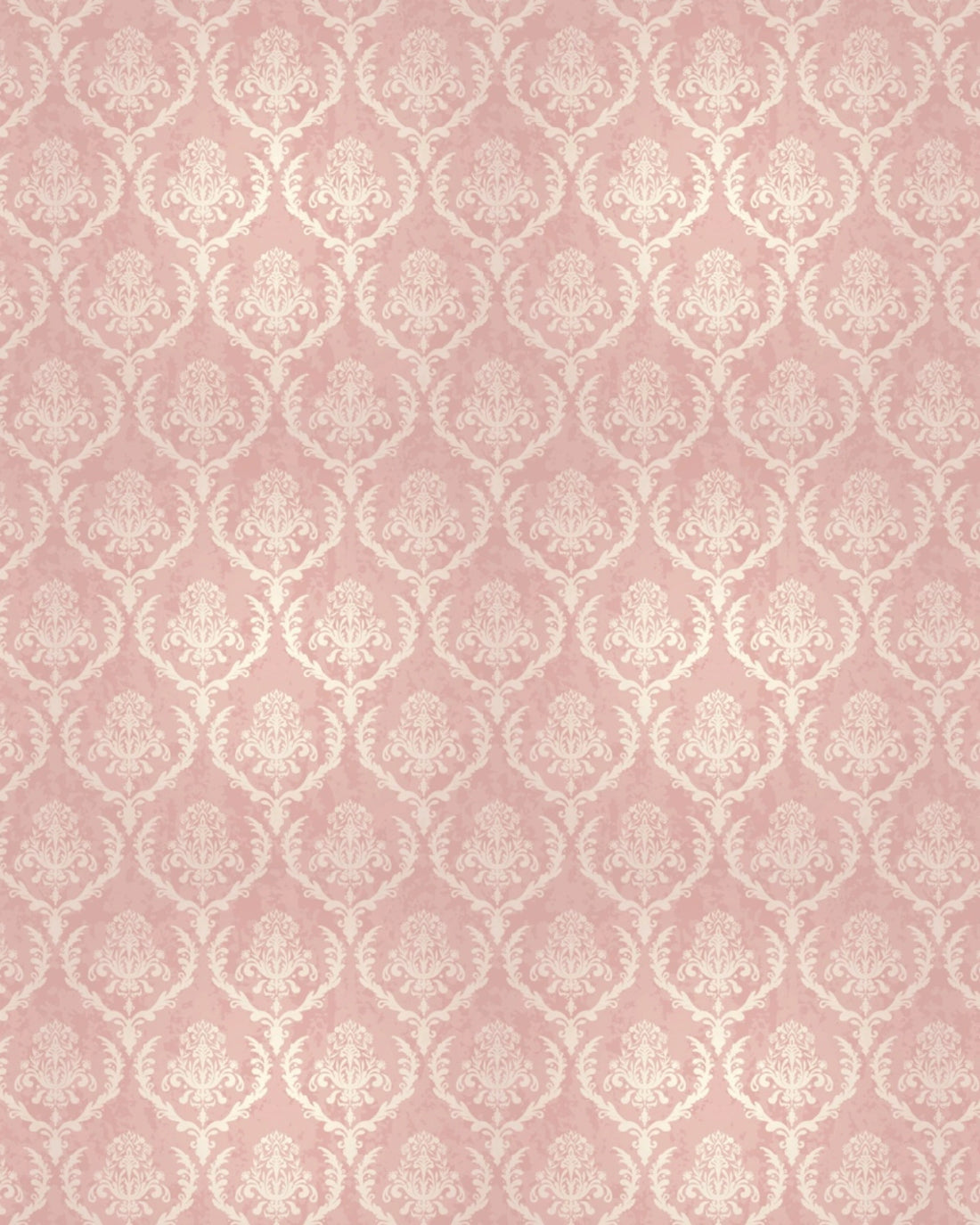 Vintage Damask Glow Wallpaper