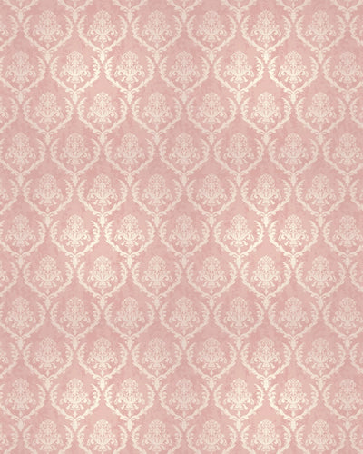 Vintage Damask Glow Wallpaper