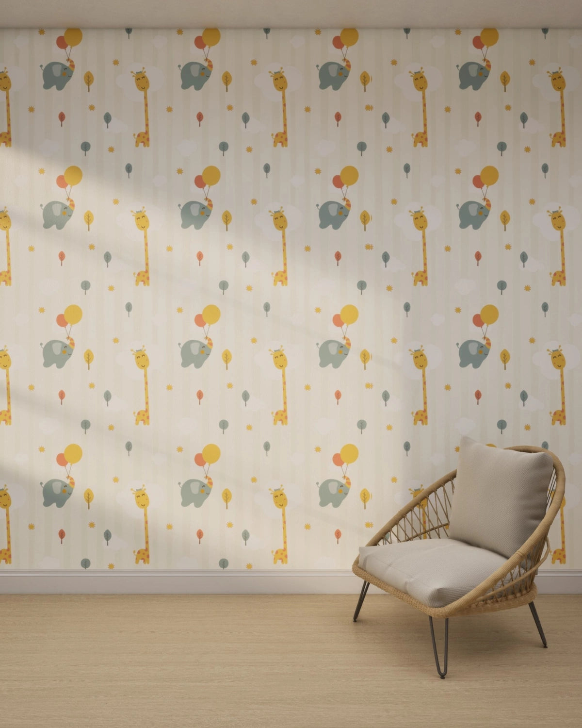 Animal Balloon Fiesta Wallpaper