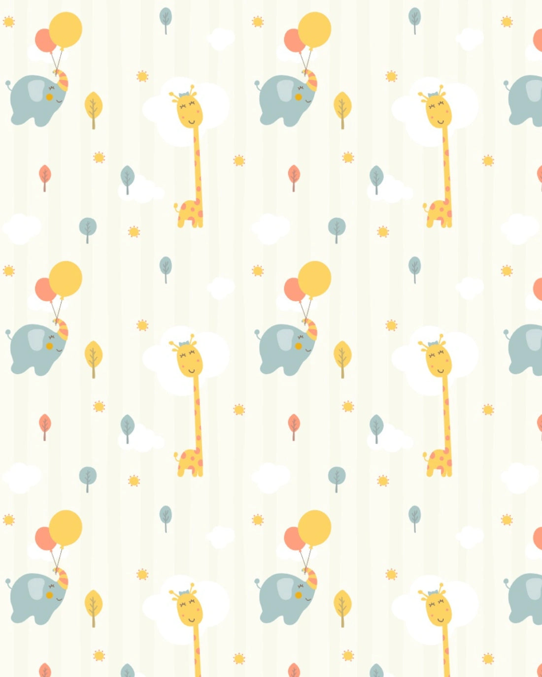 Animal Balloon Fiesta Wallpaper