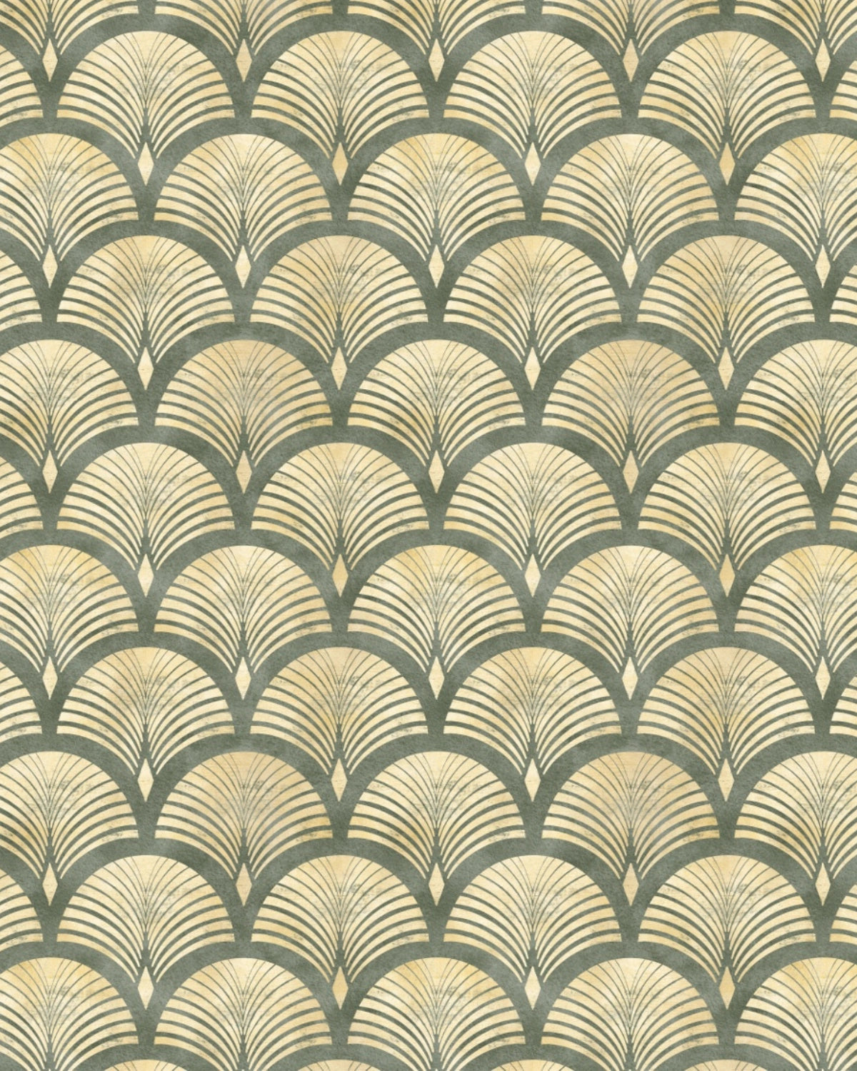 Shell Fan Sandstone Wallpaper